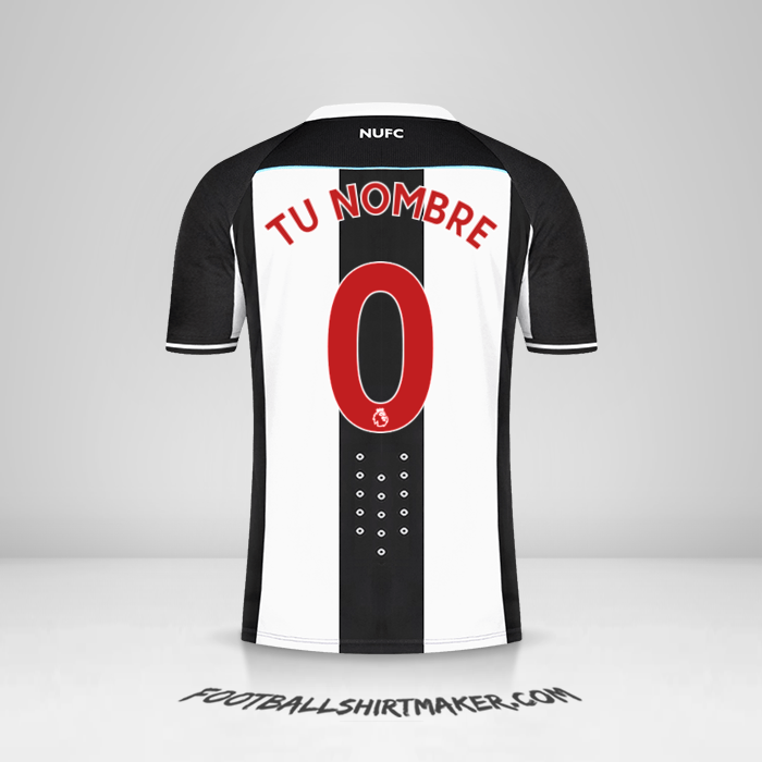 Jersey Newcastle United FC 2021/2022 -  tu nombre - 0