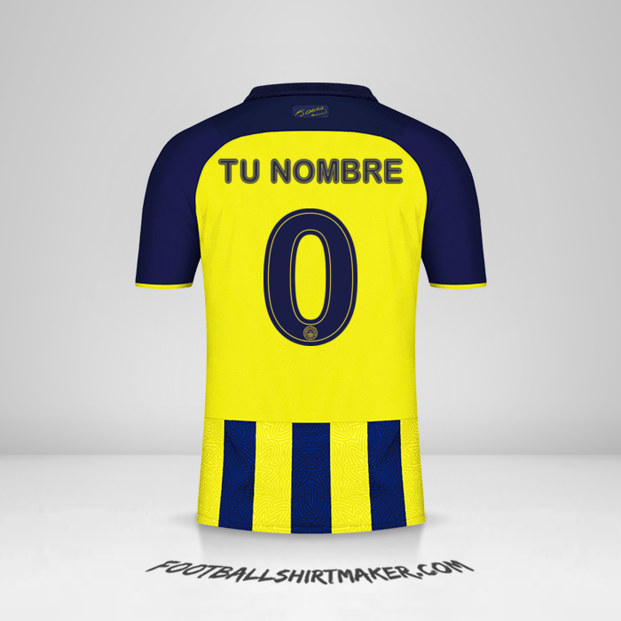 Camiseta Fenerbahce SK Cup 2021/2022 -  tu nombre - 0