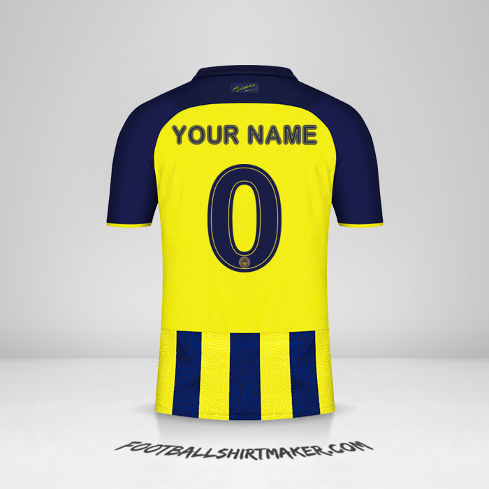 Shirt Fenerbahce SK Cup 2021/2022 -  your name - 0