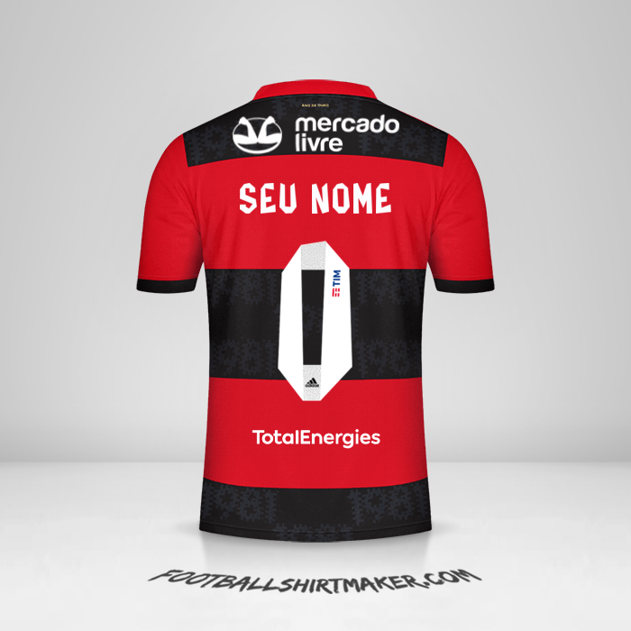 Camisa Flamengo 2021 -  seu nome - 0