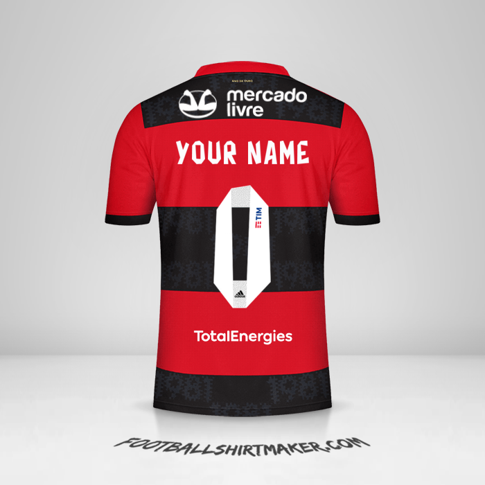 Jersey Flamengo 2021 -  your name - 0