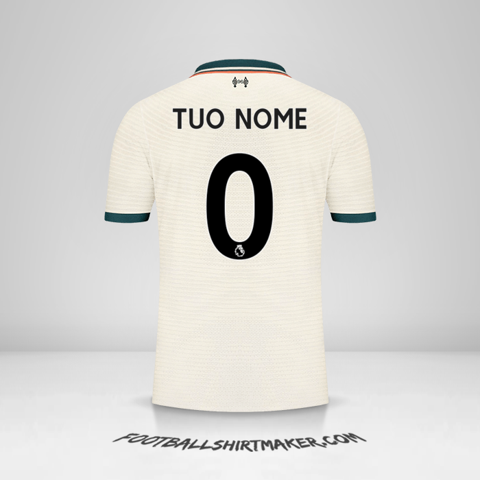 Maglia Liverpool FC 2021/2022 II -  tuo nome - 0