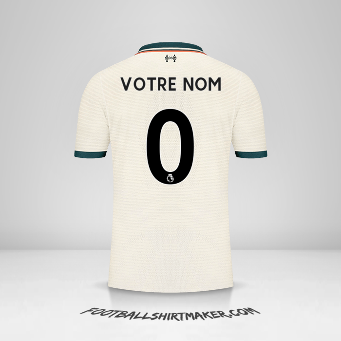 Maillot Liverpool FC 2021/2022 II -  votre nom - 0