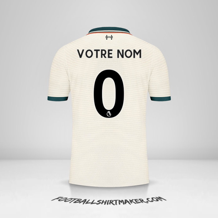 Maillot Liverpool FC 2021/2022 II -  votre nom - 0