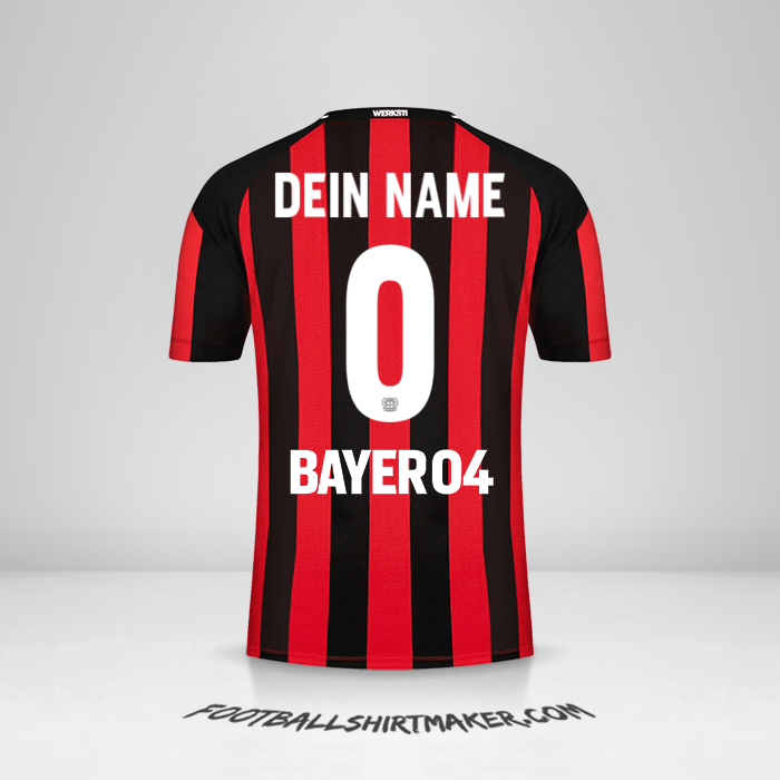 Trikot Bayer 04 Leverkusen 2021/2022 -  dein name - 0
