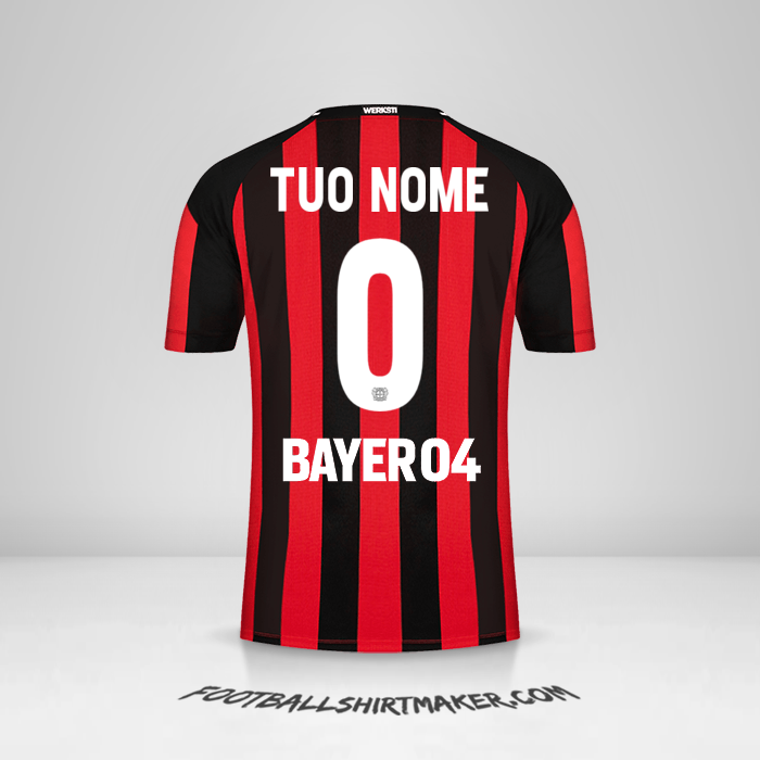 Maglia Bayer 04 Leverkusen 2021/2022 -  tuo nome - 0