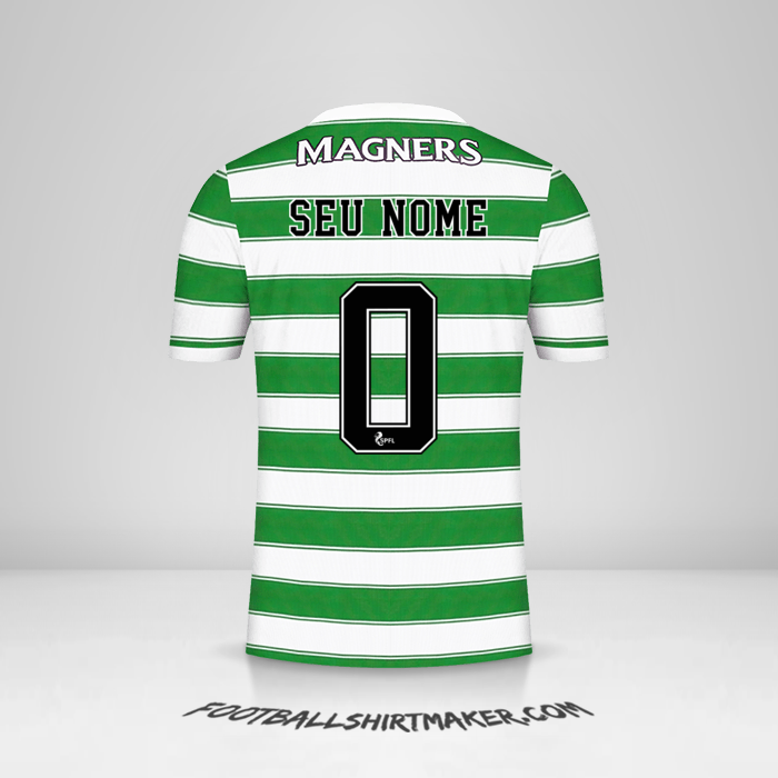 Camisa Celtic FC 2021/2022 -  seu nome - 0