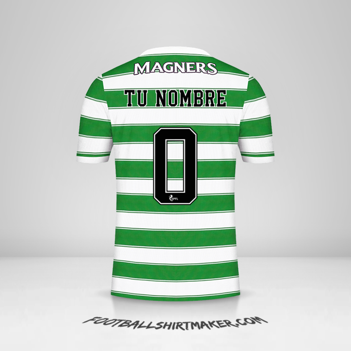 Camiseta Celtic FC 2021/2022 -  tu nombre - 0
