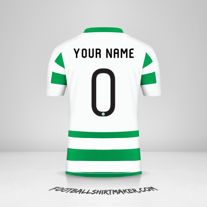Jersey Celtic FC Cup 2019/20 -  your name - 0