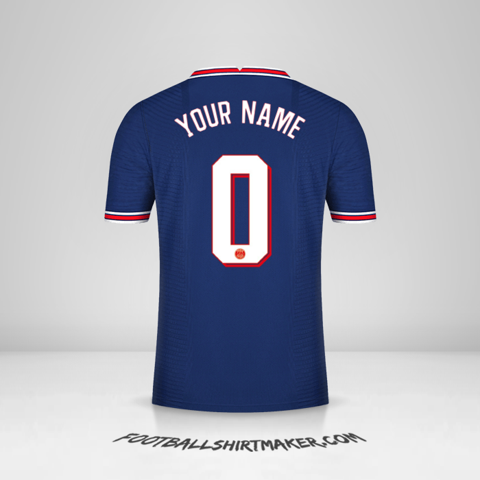 Jersey Paris Saint Germain 2021/2022 Cup -  your name - 0