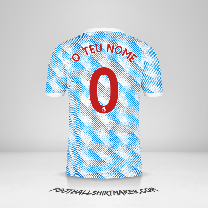 Camisola Manchester United 2021/2022 II -  o teu nome - 0
