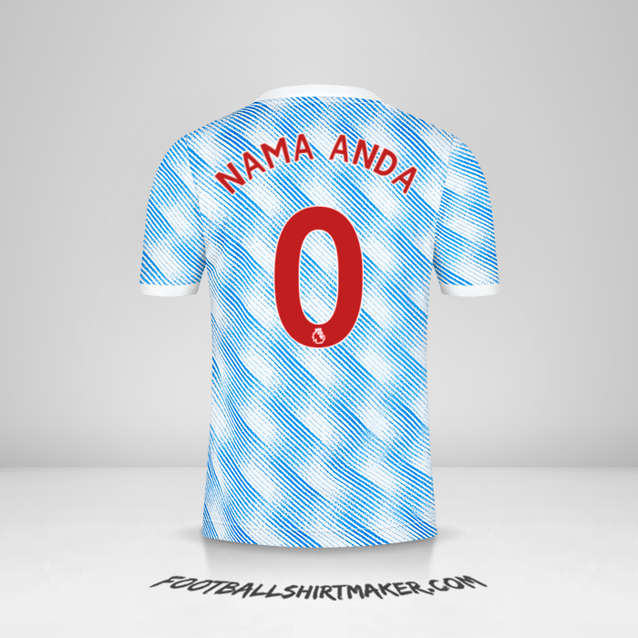 Jersey Manchester United 2021/2022 II -  nama anda - 0