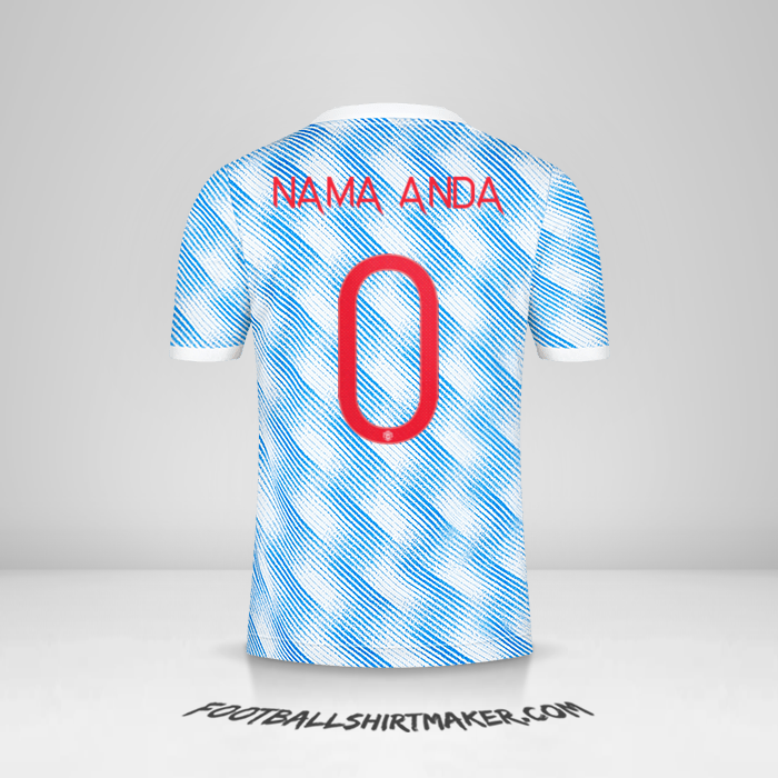 Jersey Manchester United Cup 2021/2022 II -  nama anda - 0