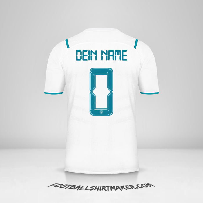 Trikot Manchester City Cup 2021/2022 II -  dein name - 0