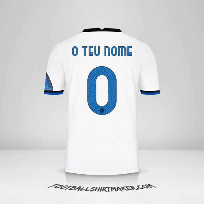 Camisola Inter Cup 2021/2022 II -  o teu nome - 0