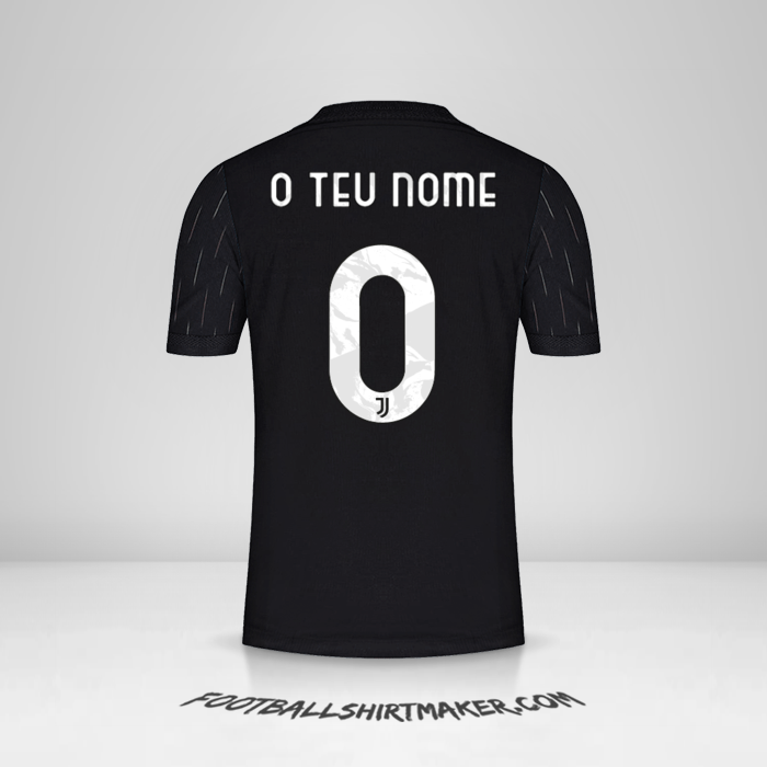 Camisola Juventus FC Cup 2021/2022 II -  o teu nome - 0