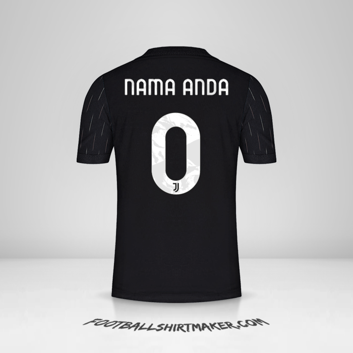 Jersey Juventus FC 2021/2022 Cup II -  nama anda - 0