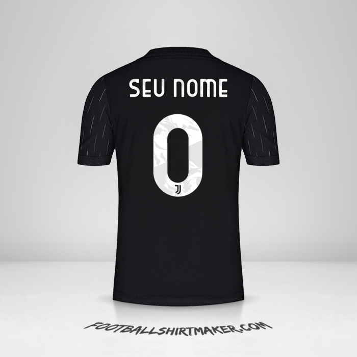 Camisa Juventus FC Cup 2021/2022 II -  seu nome - 0