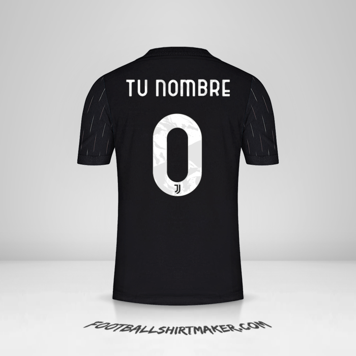 Jersey Juventus FC 2021/2022 Cup II -  tu nombre - 0
