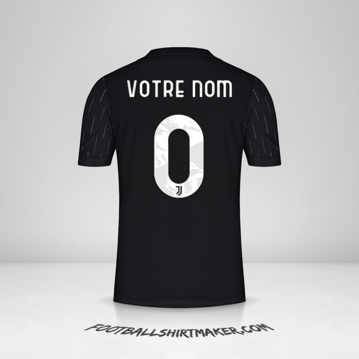 Maillot Juventus FC 2021/2022 Cup II -  votre nom - 0