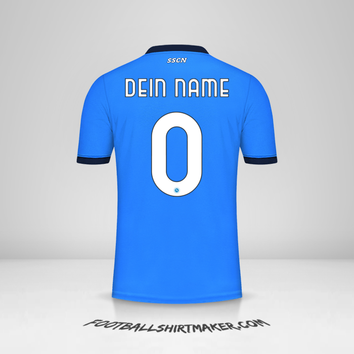Trikot SSC Napoli 2021/2022 -  dein name - 0