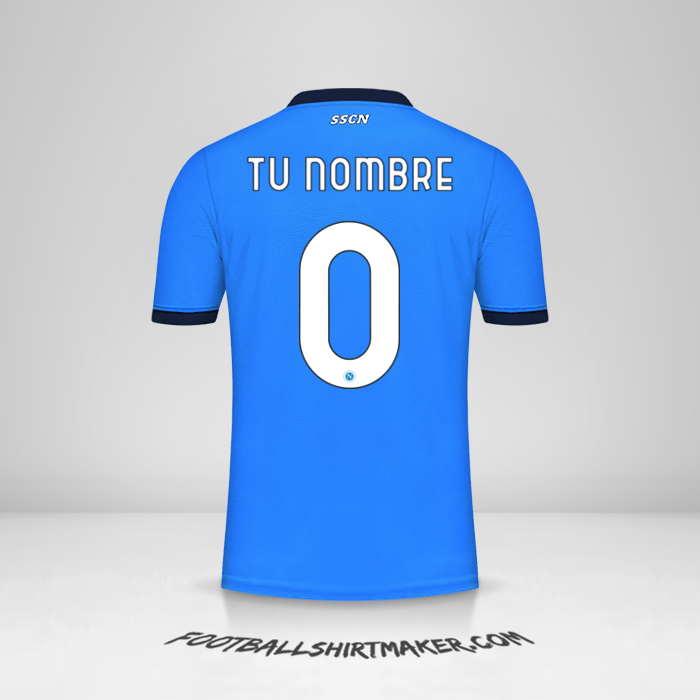 Jersey SSC Napoli 2021/2022 -  tu nombre - 0