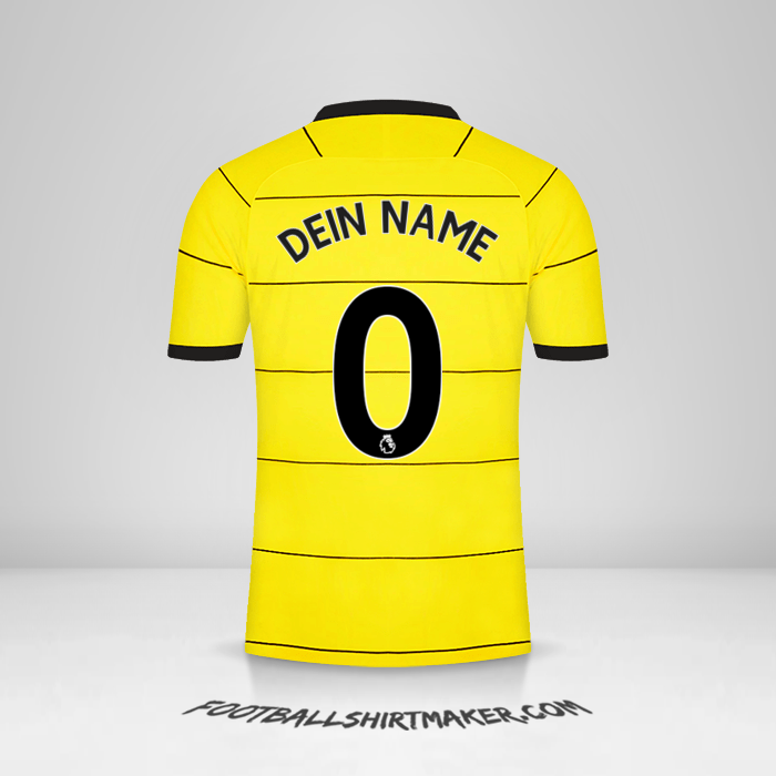 Trikot Chelsea 2021/2022 II -  dein name - 0