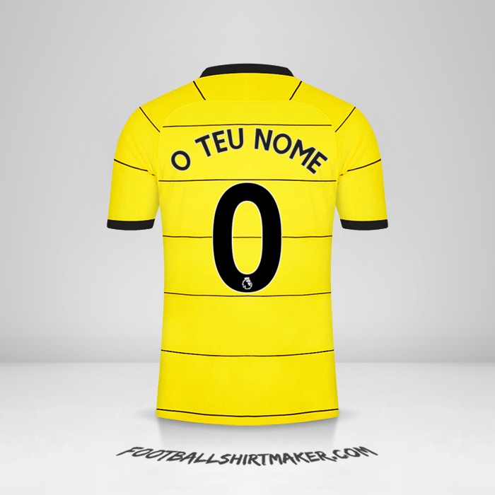 Camisola Chelsea 2021/2022 II -  o teu nome - 0