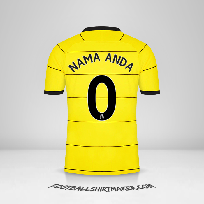 Jersey Chelsea 2021/2022 II -  nama anda - 0