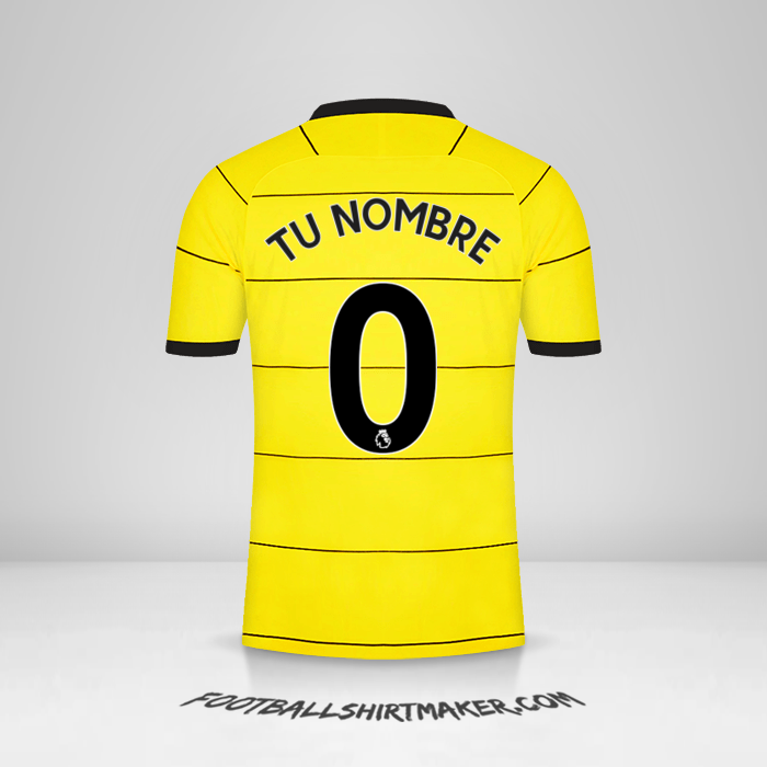 Jersey Chelsea 2021/2022 II -  tu nombre - 0