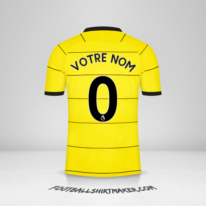 Maillot Chelsea 2021/2022 II -  votre nom - 0