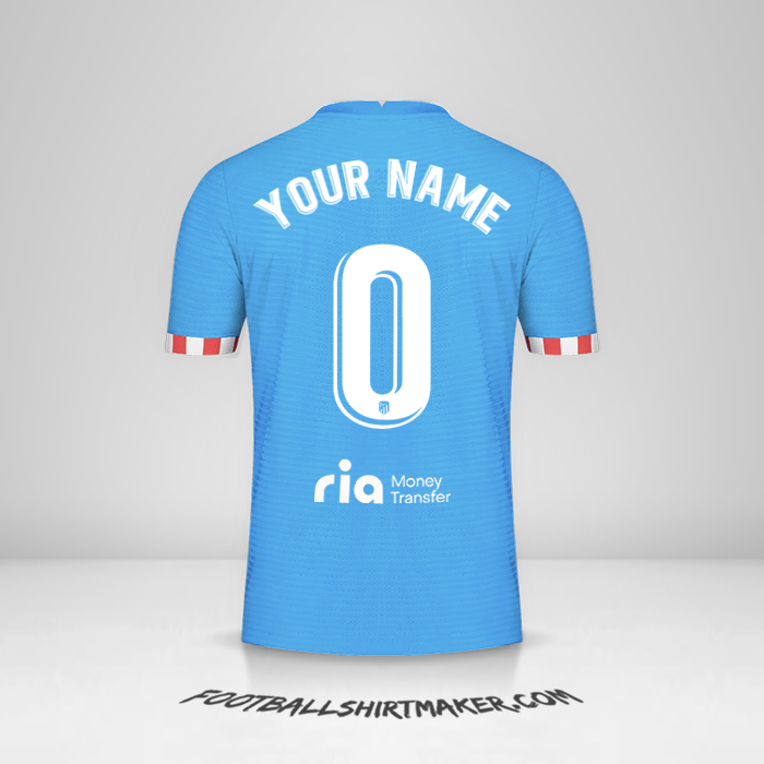 Shirt Atletico Madrid 2021/2022 III -  your name - 0