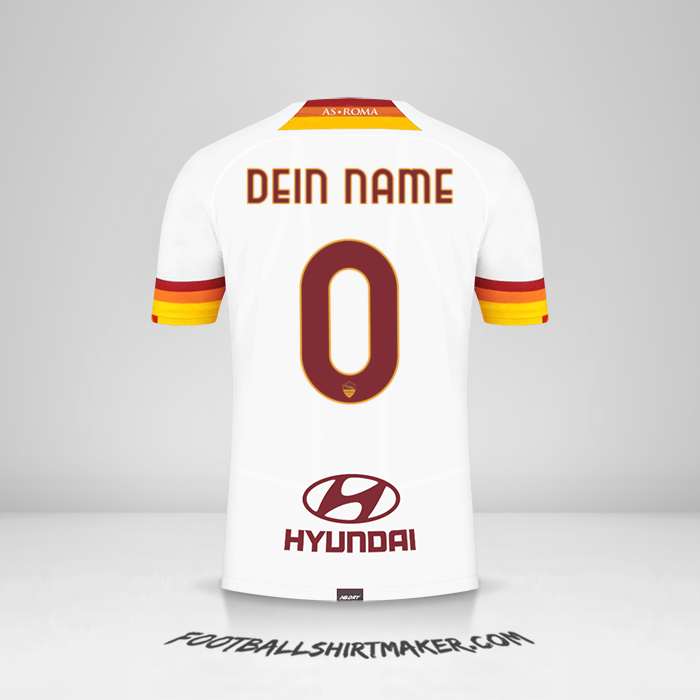 Trikot AS Roma 2021/2022 II -  dein name - 0