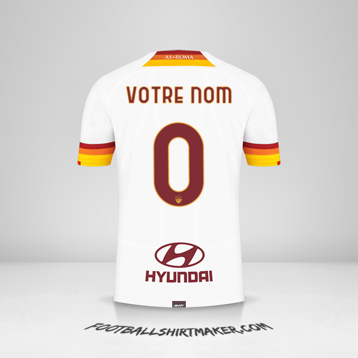 Maillot AS Roma 2021/2022 II -  votre nom - 0