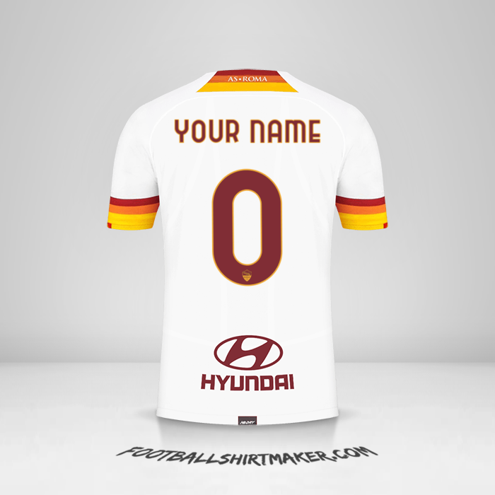 Jersey AS Roma 2021/2022 II -  your name - 0