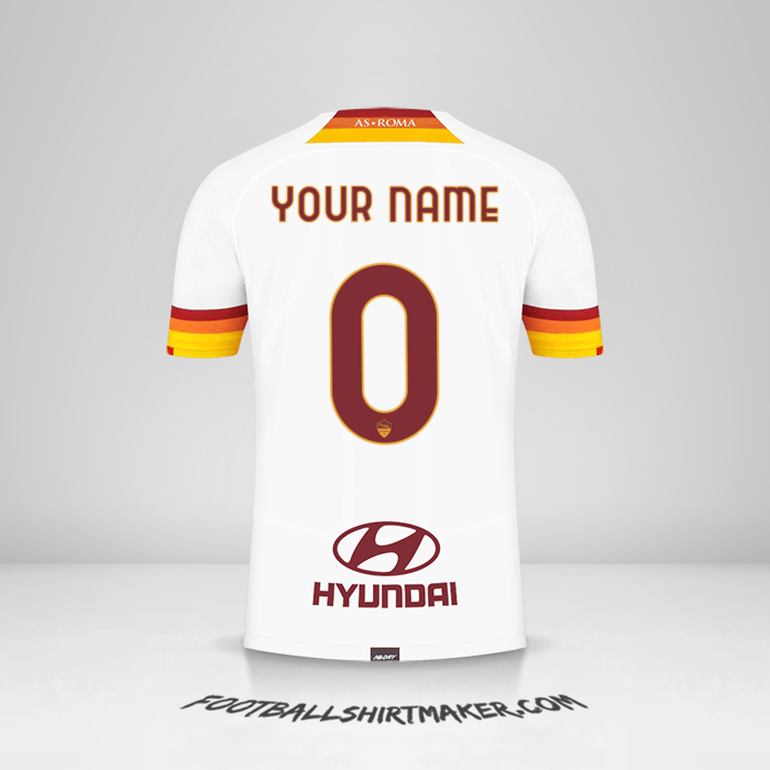 Shirt AS Roma 2021/2022 II -  your name - 0