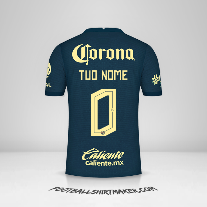 Maglia Club America 2021/2022 II -  tuo nome - 0