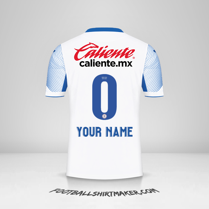 Shirt Cruz Azul 2021/2022 II -  your name - 0