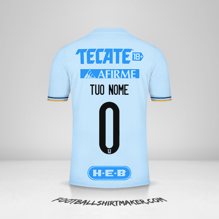 Maglia Tigres UANL 2021/2022 II -  tuo nome - 0