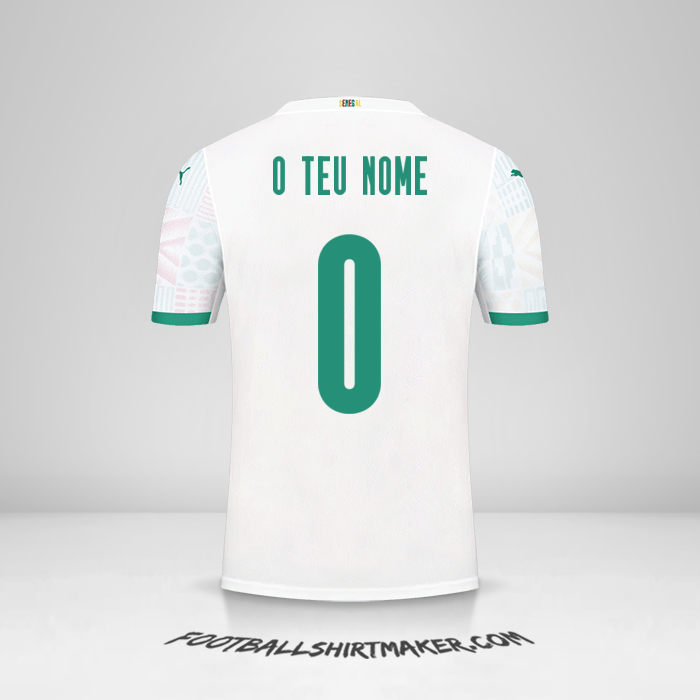 Camisola Senegal 2020/2021 -  o teu nome - 0