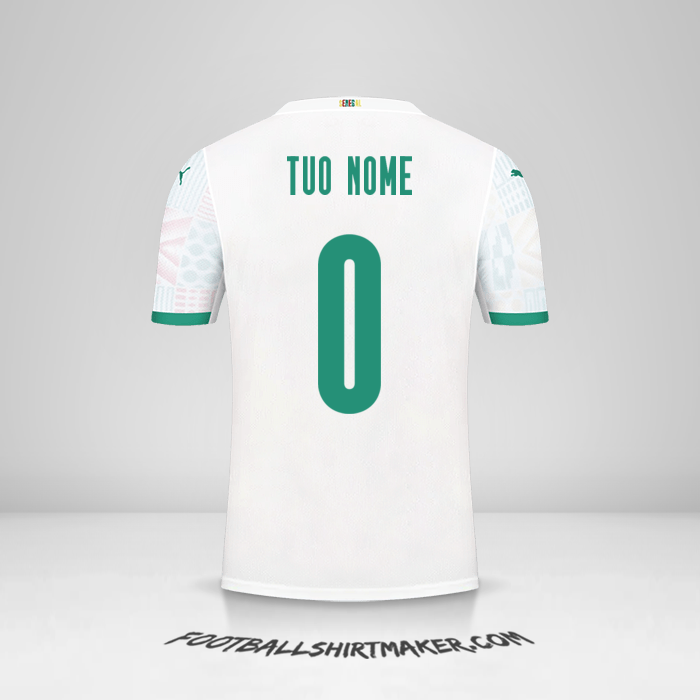 Maglia Senegal 2020/2021 -  tuo nome - 0
