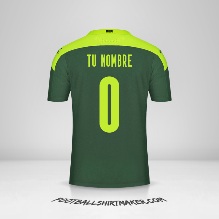 Camiseta Senegal 2020/2021 II -  tu nombre - 0