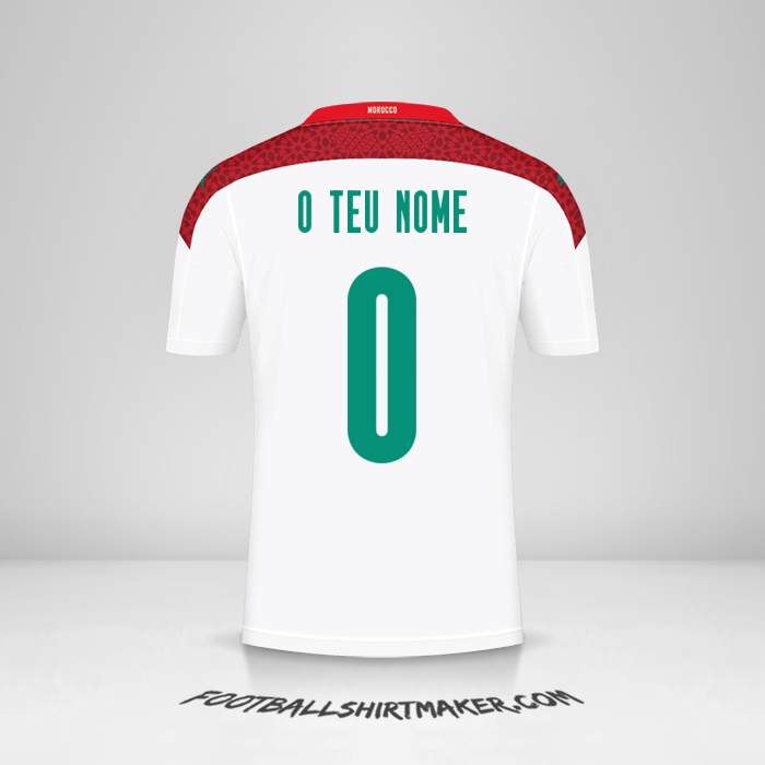Camisola Marrocos 2020/2021 II -  o teu nome - 0