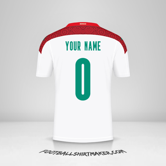Jersey Morocco 2020/2021 II -  your name - 0