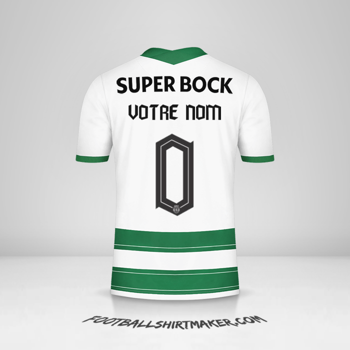 Maillot Sporting Clube 2021/2022 Allianz Cup -  votre nom - 0
