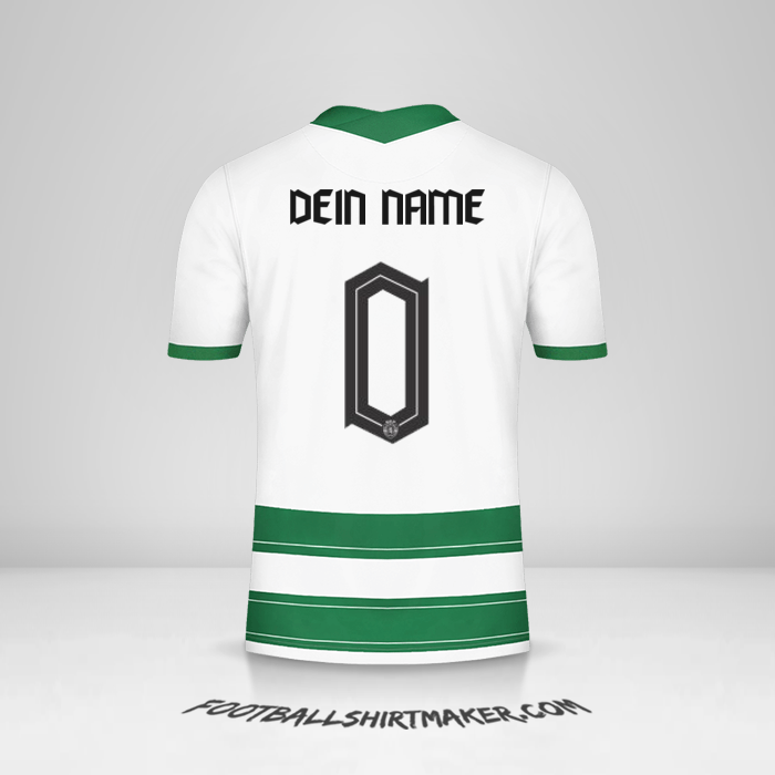 Trikot Sporting Clube 2021/2022 UCL -  dein name - 0
