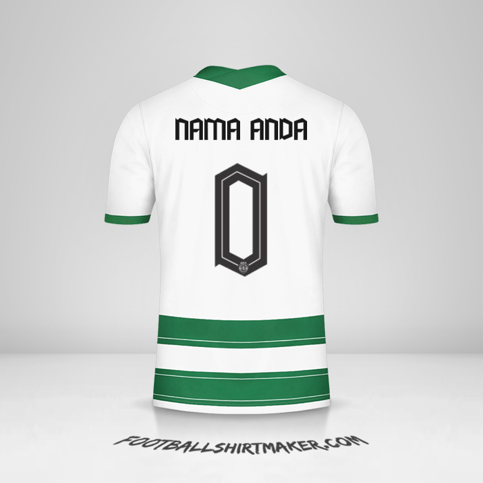 Jersey Sporting Clube UCL 2021/2022 -  nama anda - 0