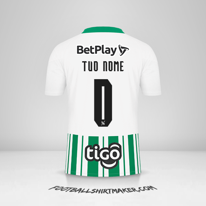 Maglia Atletico Nacional 2022 -  tuo nome - 0