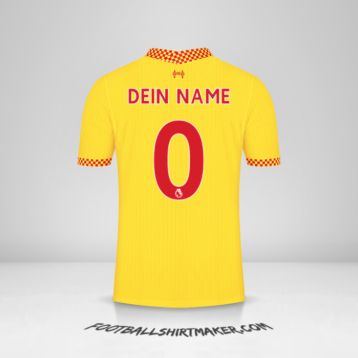 Trikot Liverpool FC 2021/2022 III -  dein name - 0