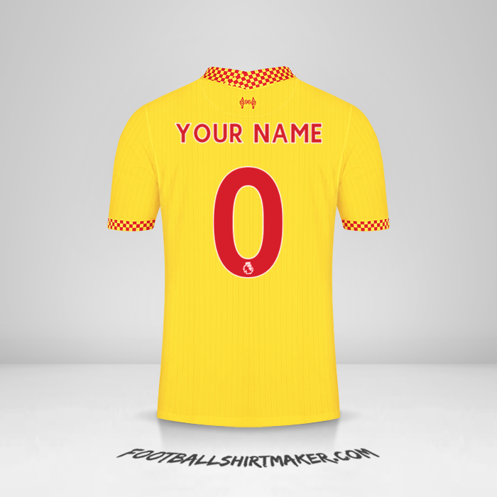 Shirt Liverpool FC 2021/2022 III -  your name - 0